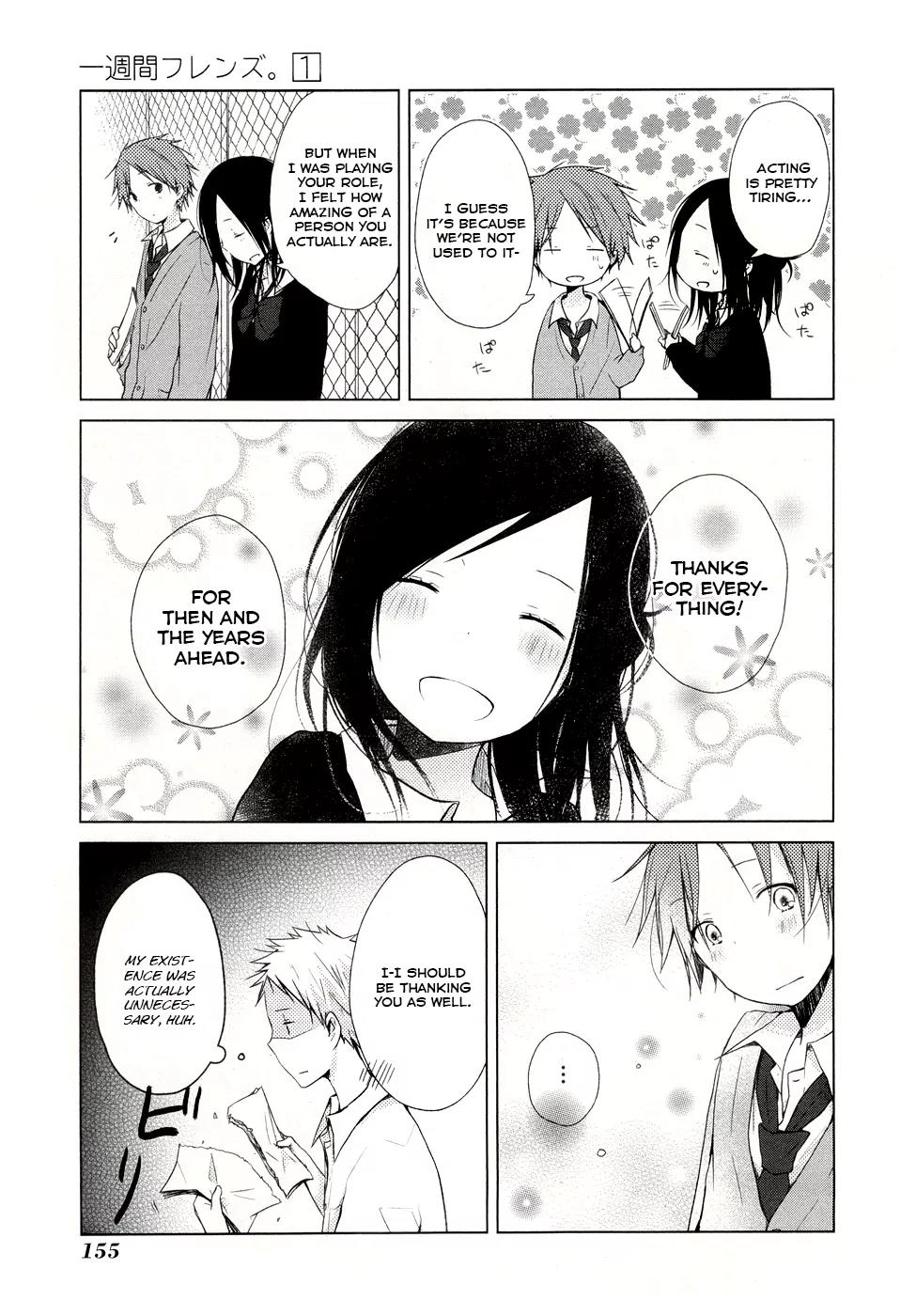 Isshuukan Friends Chapter 3.1 page 6 - Chapter 3.1: Omake
