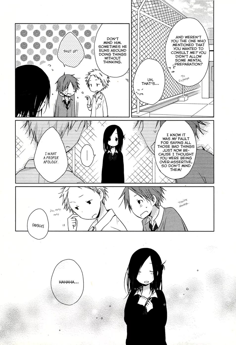 Isshuukan Friends Chapter 3 page 13 - Chapter 3: Friend's Friend + Omake