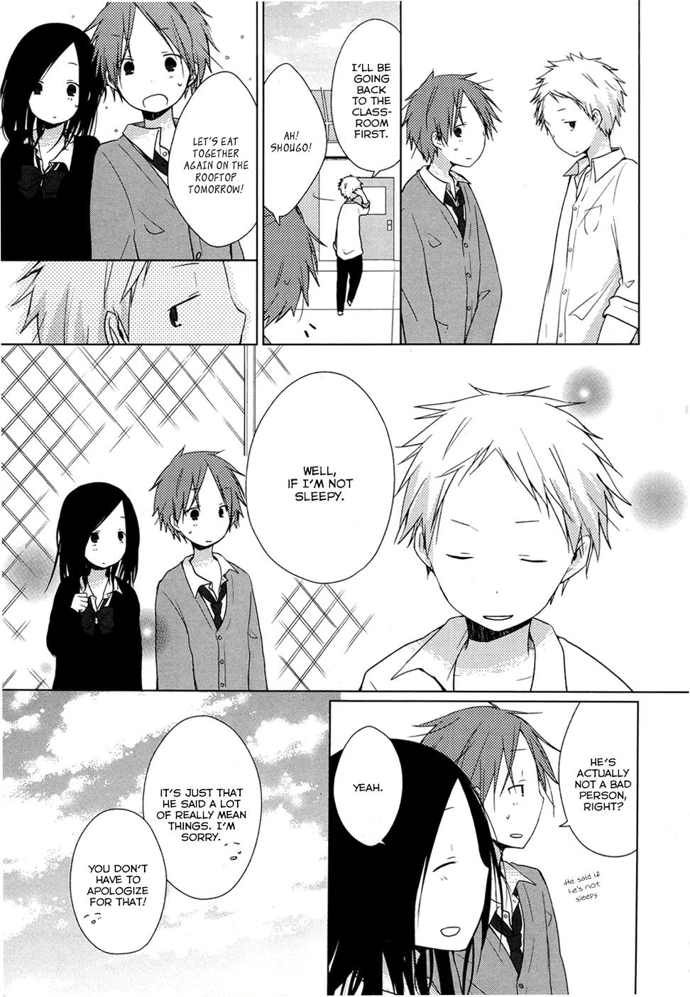 Isshuukan Friends Chapter 3 page 14 - Chapter 3: Friend's Friend + Omake