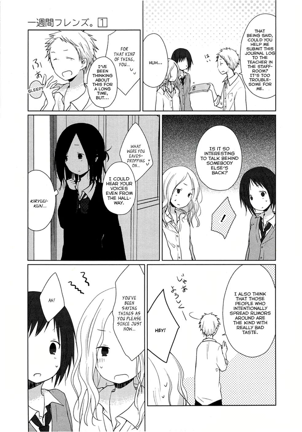 Isshuukan Friends Chapter 3 page 22 - Chapter 3: Friend's Friend + Omake