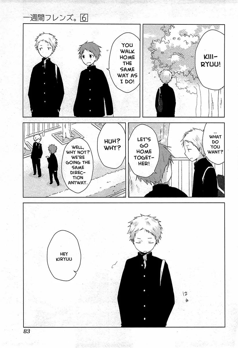 Isshuukan Friends Chapter 30 page 13 - Chapter 30: Rush Controller
