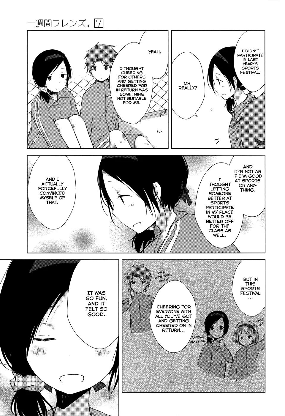 Isshuukan Friends Chapter 32 page 18 - Chapter 32: Your Good Points