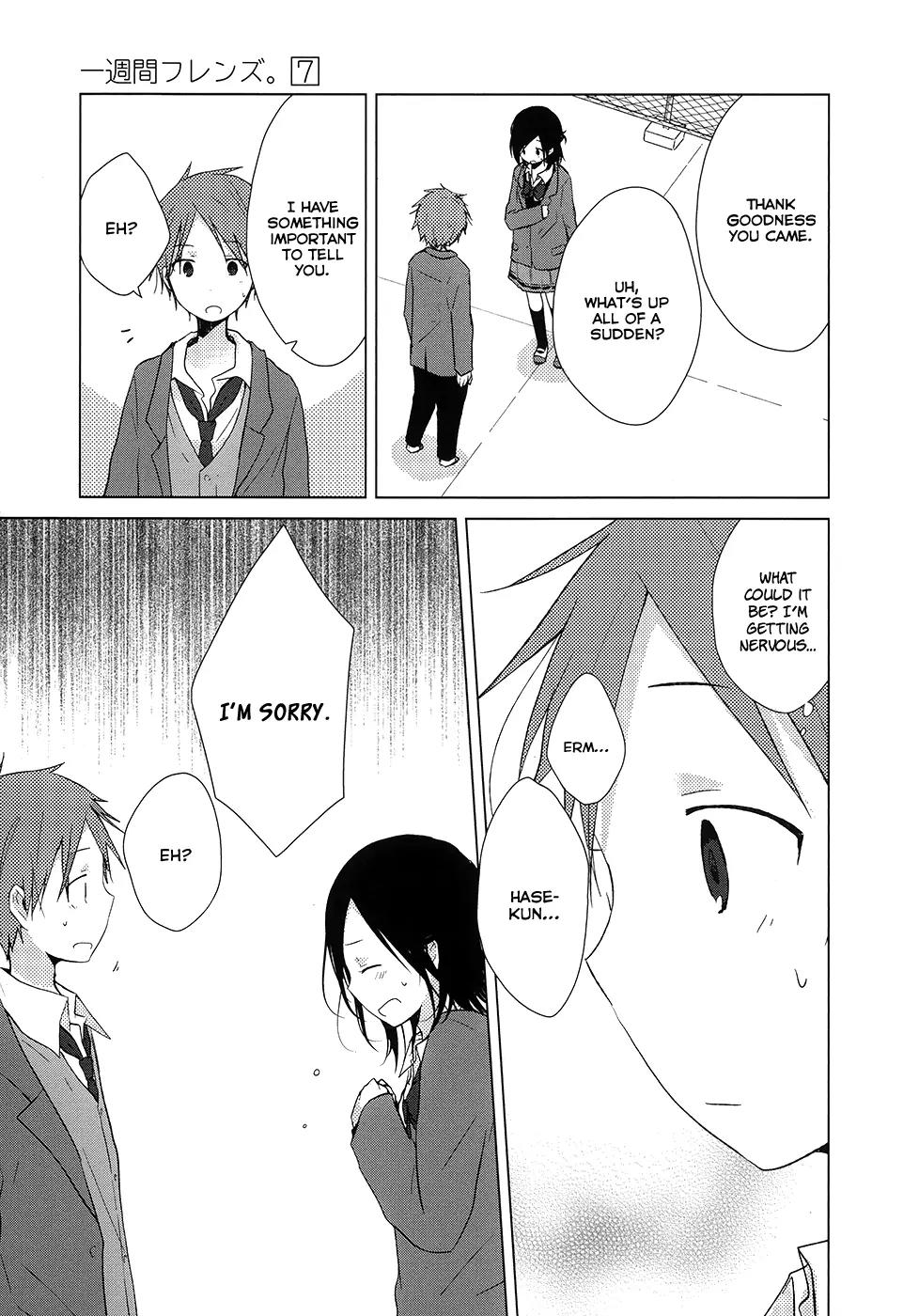 Isshuukan Friends Chapter 33 page 11 - Chapter 33: Take Off from the Escape Route
