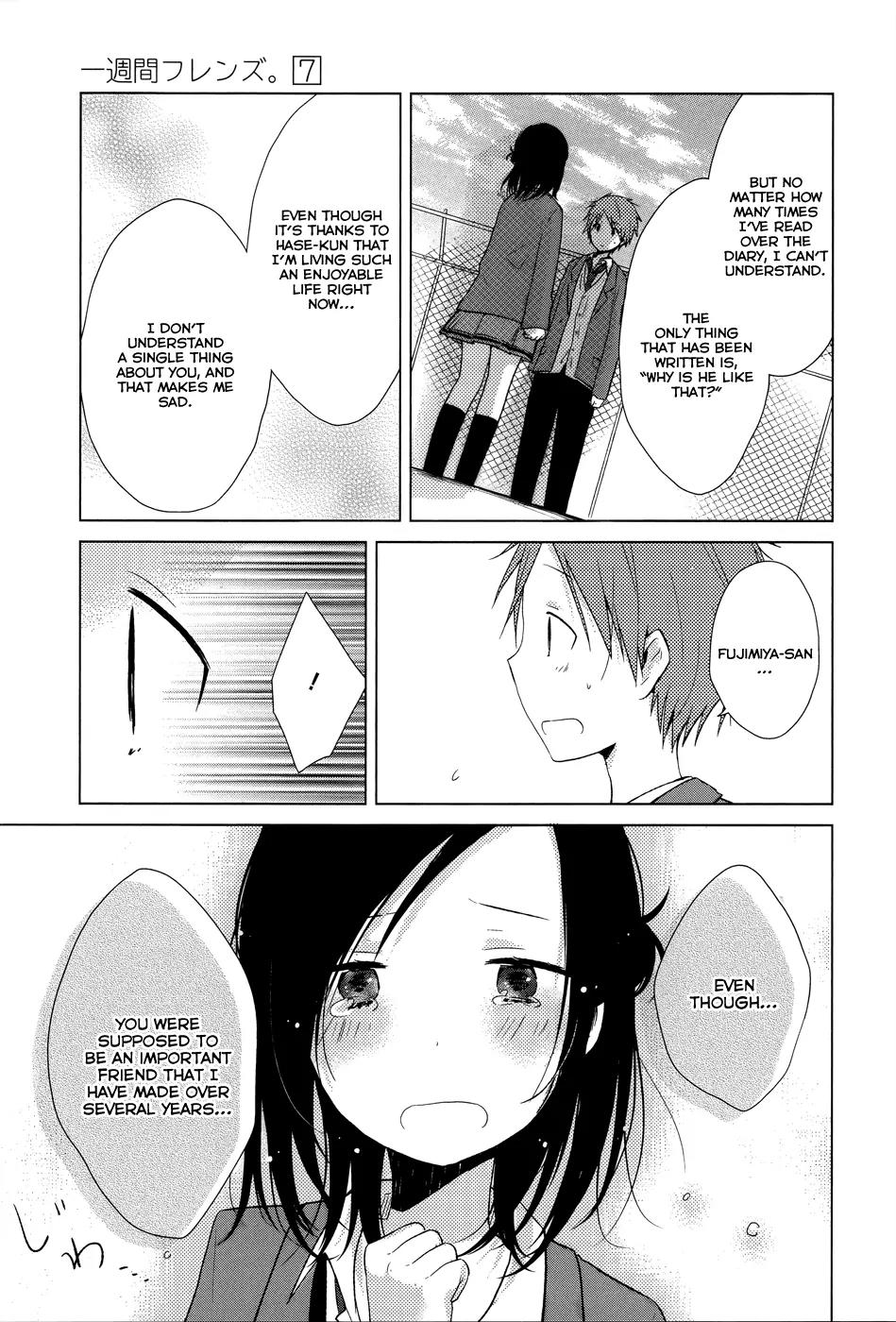 Isshuukan Friends Chapter 33 page 13 - Chapter 33: Take Off from the Escape Route