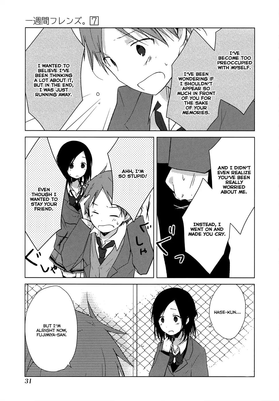 Isshuukan Friends Chapter 33 page 15 - Chapter 33: Take Off from the Escape Route