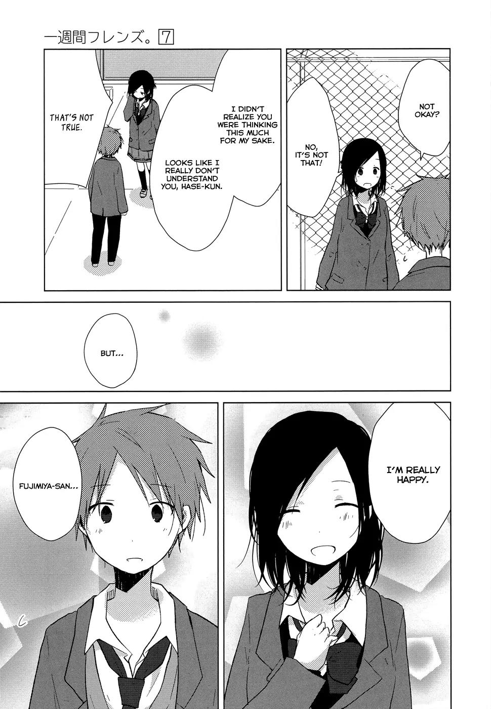 Isshuukan Friends Chapter 33 page 17 - Chapter 33: Take Off from the Escape Route