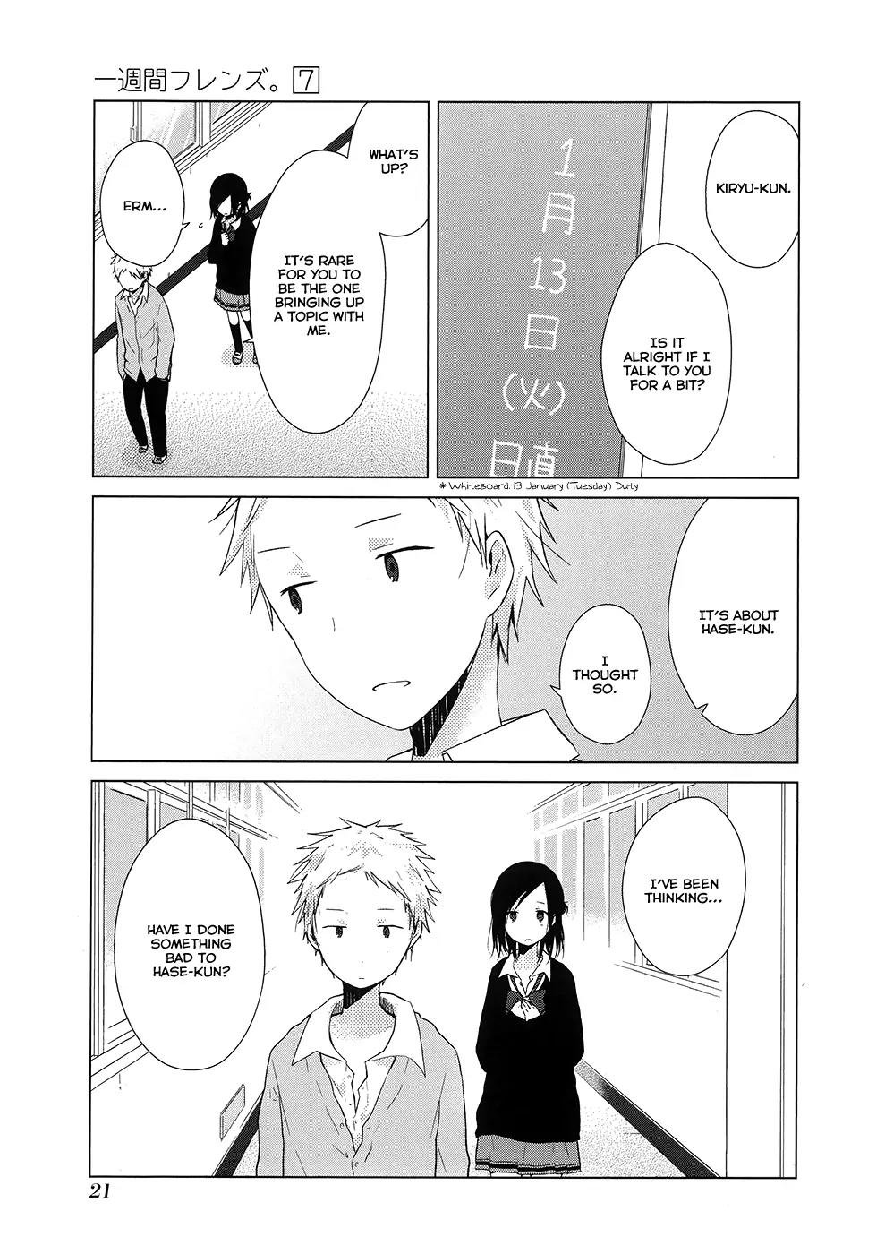 Isshuukan Friends Chapter 33 page 5 - Chapter 33: Take Off from the Escape Route