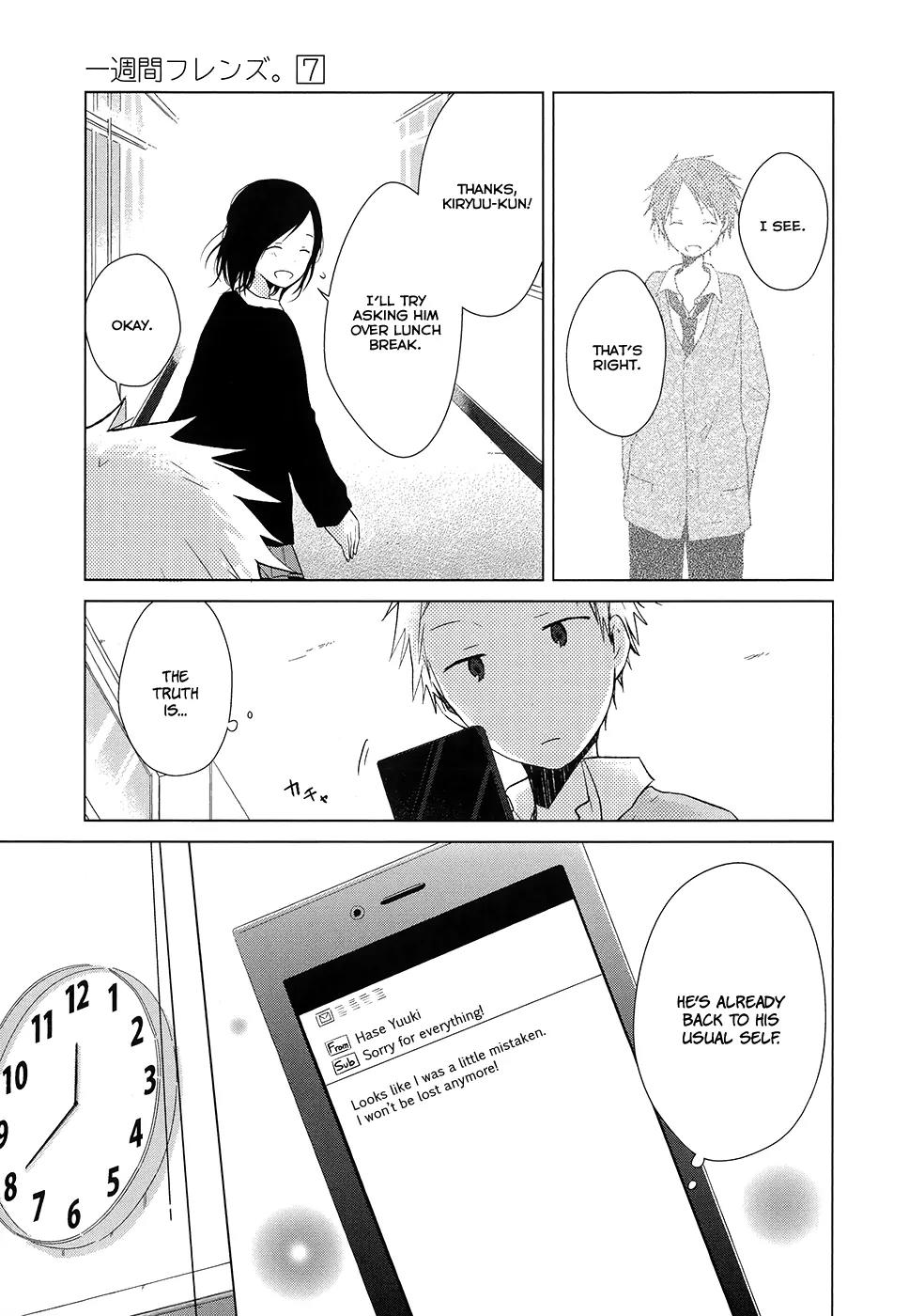 Isshuukan Friends Chapter 33 page 9 - Chapter 33: Take Off from the Escape Route