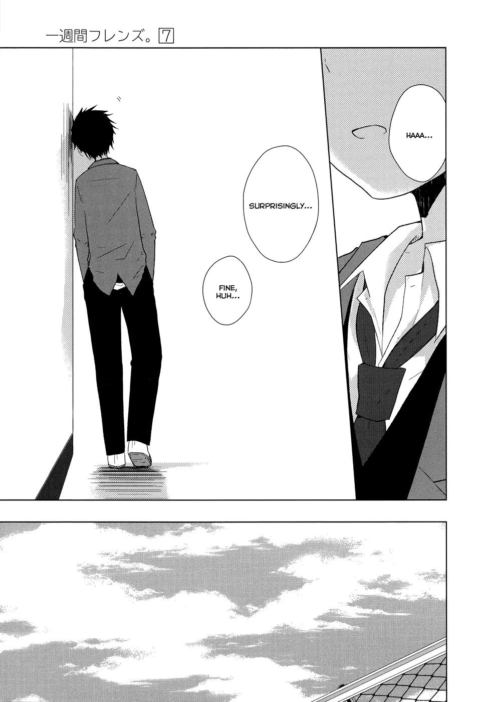 Isshuukan Friends Chapter 34 page 19 - Chapter 34 : Surprisingly Alright