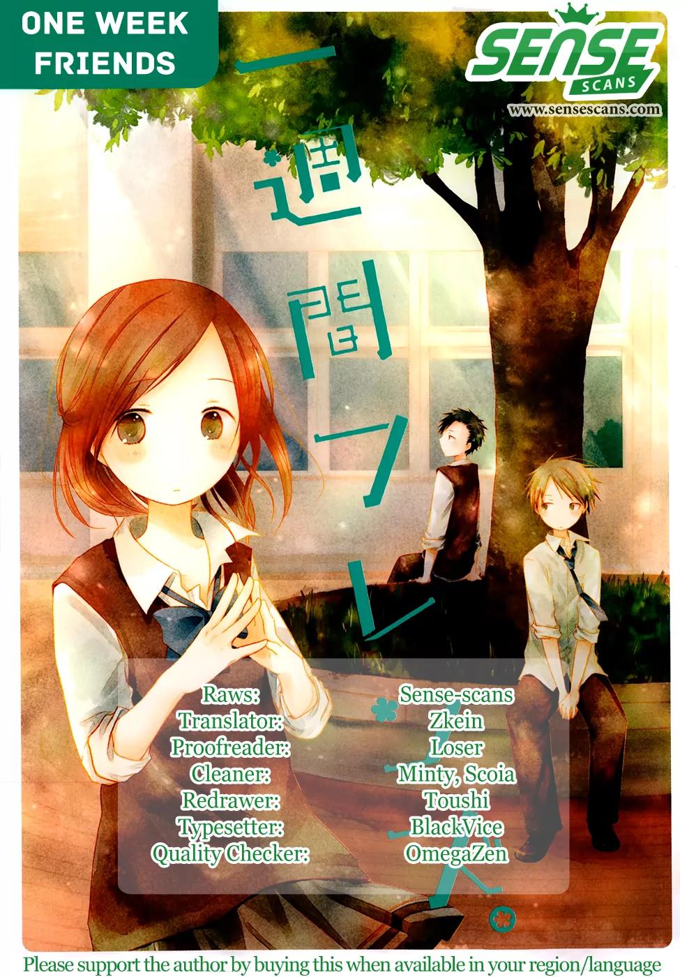 Isshuukan Friends Chapter 35 page 1 - Chapter 35: Coffee and Milk