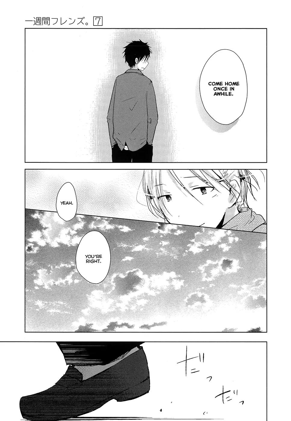 Isshuukan Friends Chapter 36 page 11 - Chapter 36: I Have Recalled Everything