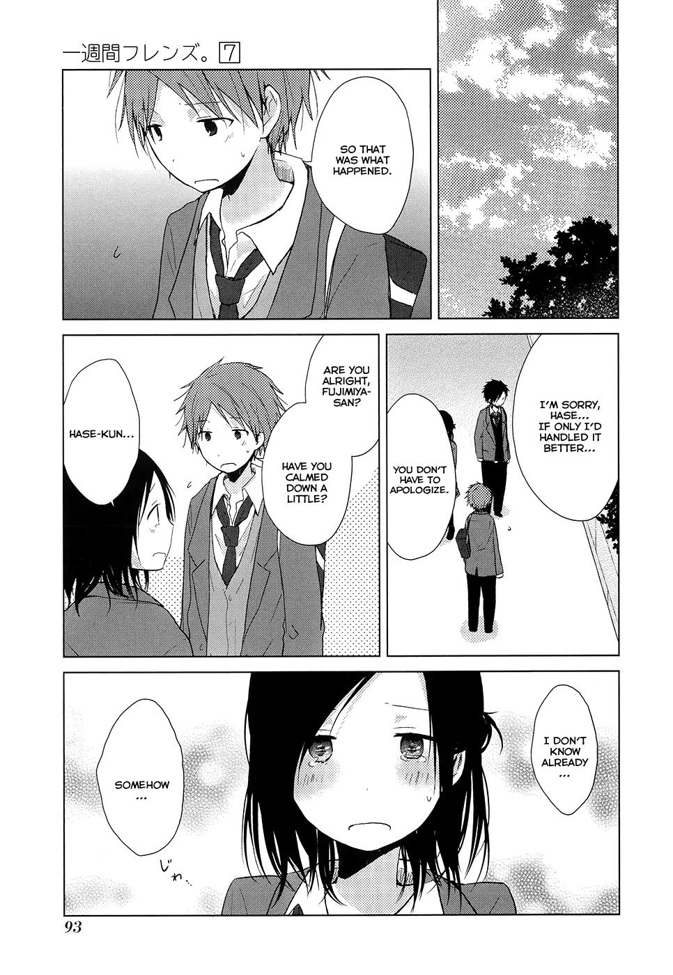 Isshuukan Friends Chapter 36 page 13 - Chapter 36: I Have Recalled Everything