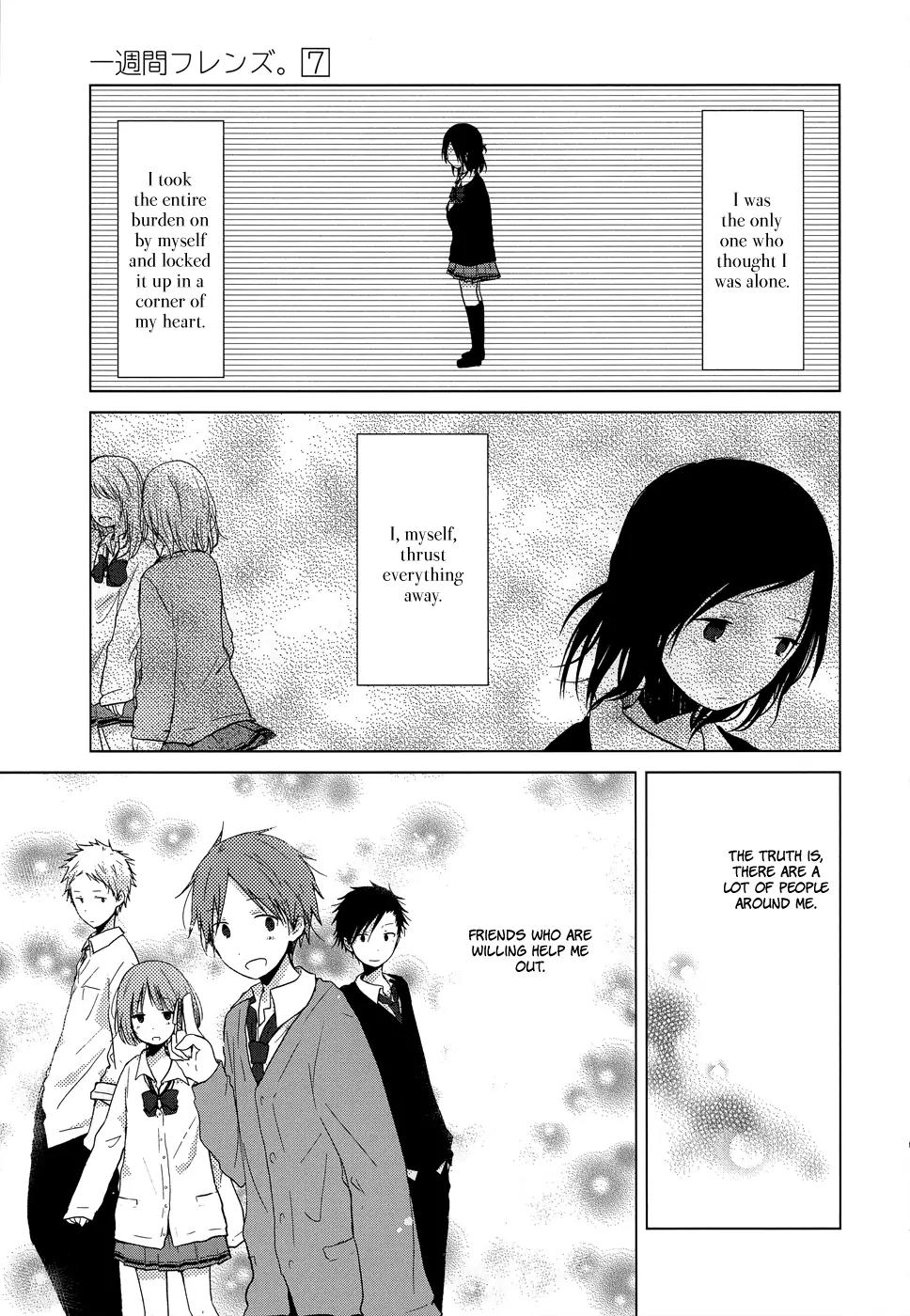 Isshuukan Friends Chapter 36 page 27 - Chapter 36: I Have Recalled Everything