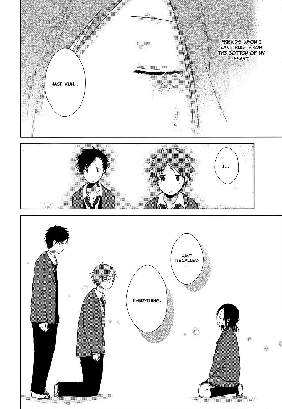 Isshuukan Friends Chapter 36 page 28 - Chapter 36: I Have Recalled Everything