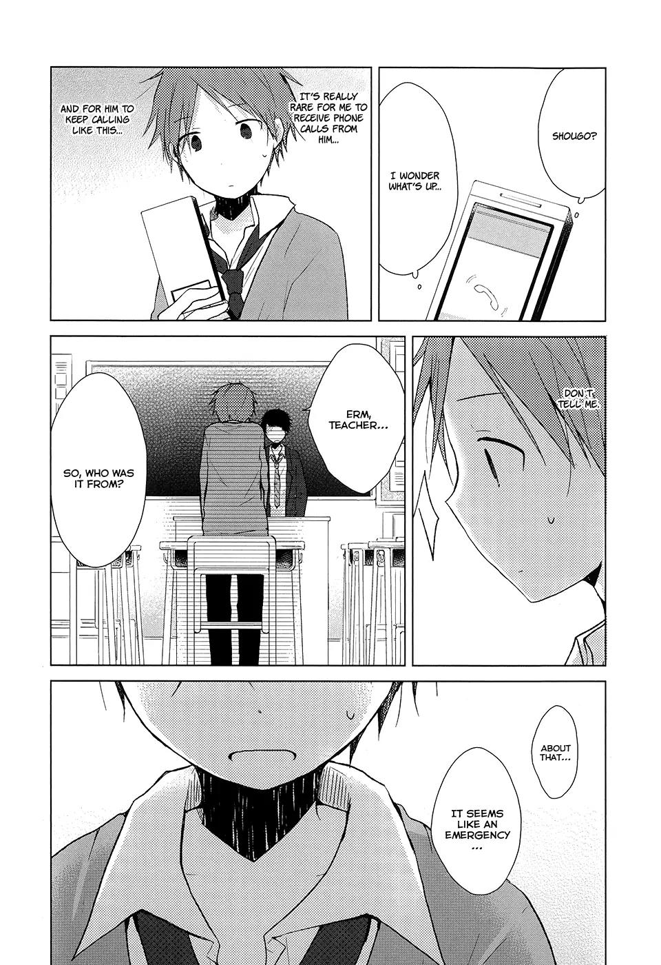 Isshuukan Friends Chapter 36 page 6 - Chapter 36: I Have Recalled Everything