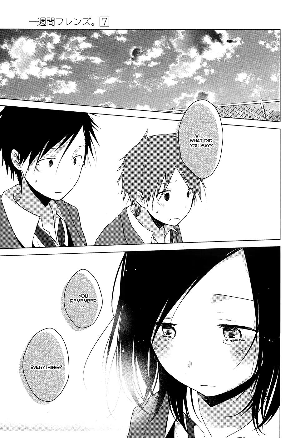 Isshuukan Friends Chapter 37 page 3 - Chapter 37: Hajime-kun