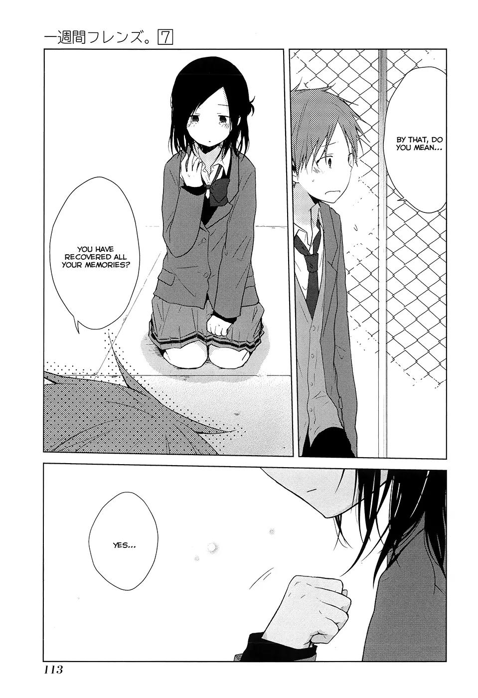 Isshuukan Friends Chapter 37 page 5 - Chapter 37: Hajime-kun