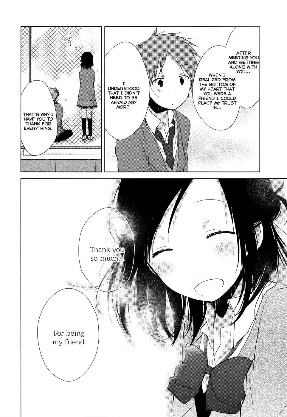 Isshuukan Friends Chapter 38 page 12 - Chapter 38: Please Become My Friend Once Again [End]