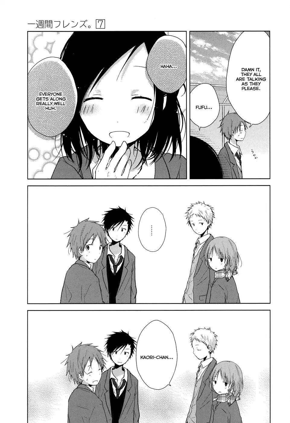 Isshuukan Friends Chapter 38 page 17 - Chapter 38: Please Become My Friend Once Again [End]