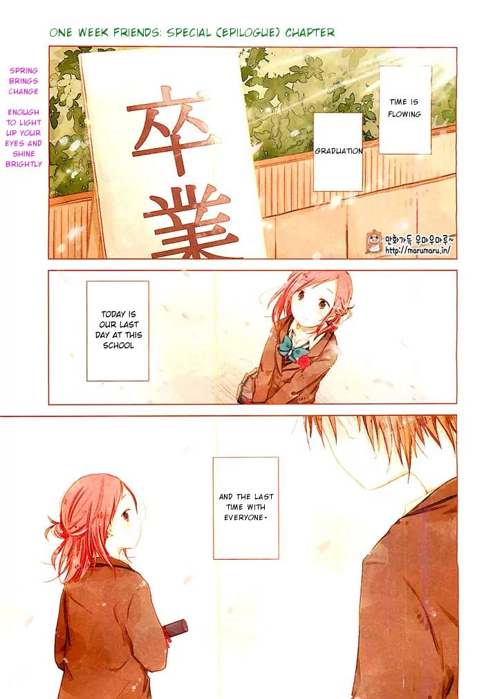 Isshuukan Friends Chapter 39 page 1 - Chapter 39: Special (Epilogue)