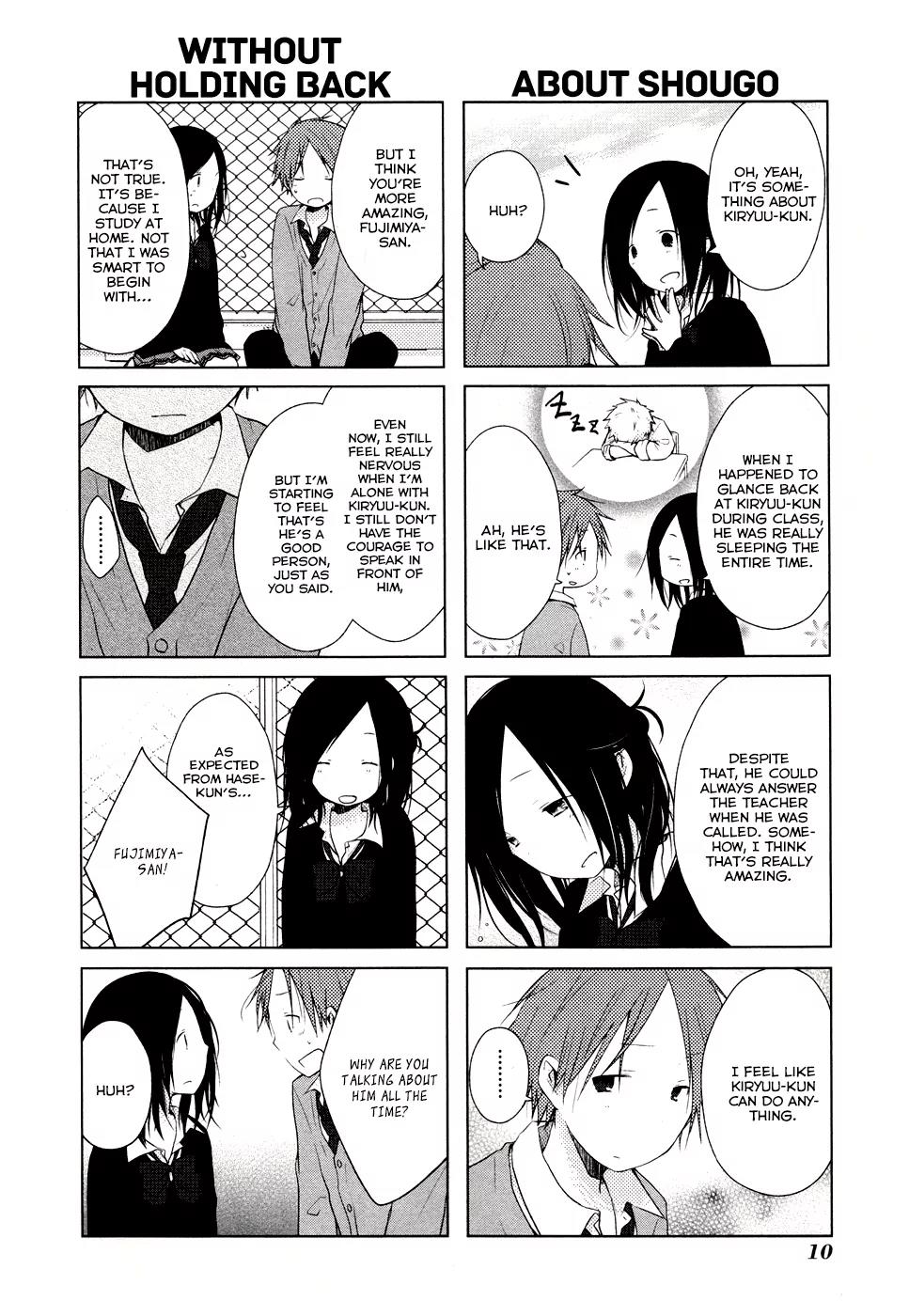 Isshuukan Friends Chapter 4 page 11 - Chapter 4: Quarrel with a Friend