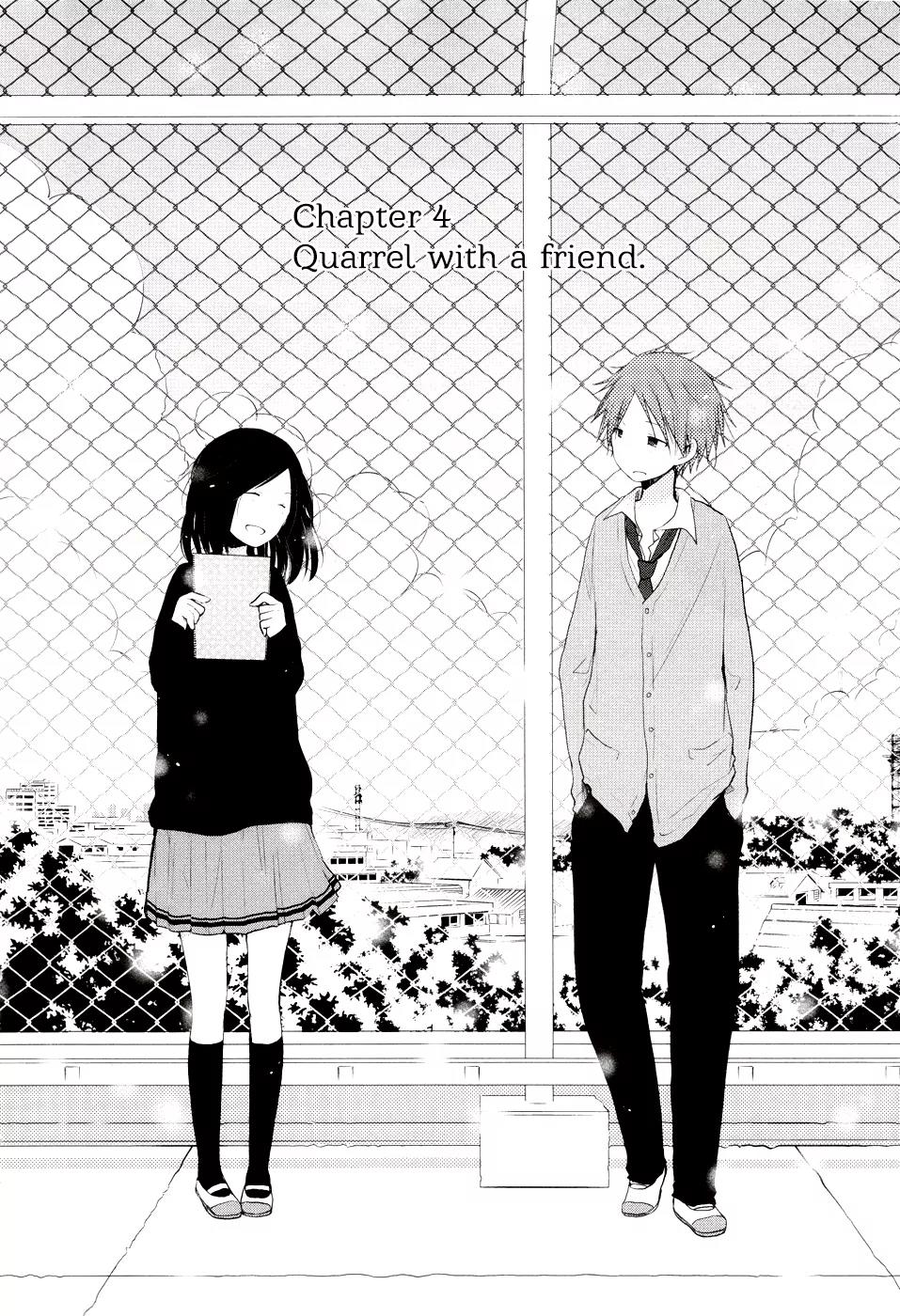 Isshuukan Friends Chapter 4 page 5 - Chapter 4: Quarrel with a Friend