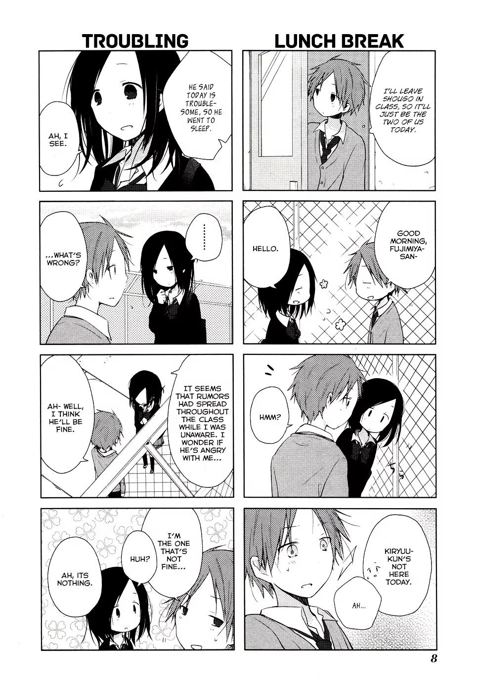 Isshuukan Friends Chapter 4 page 9 - Chapter 4: Quarrel with a Friend