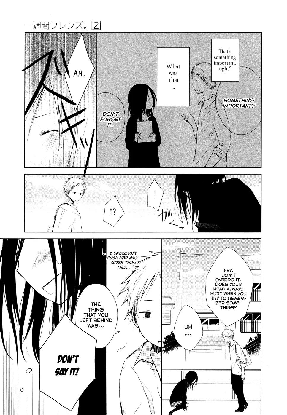 Isshuukan Friends Chapter 5 page 12 - Chapter 5: A certain friend