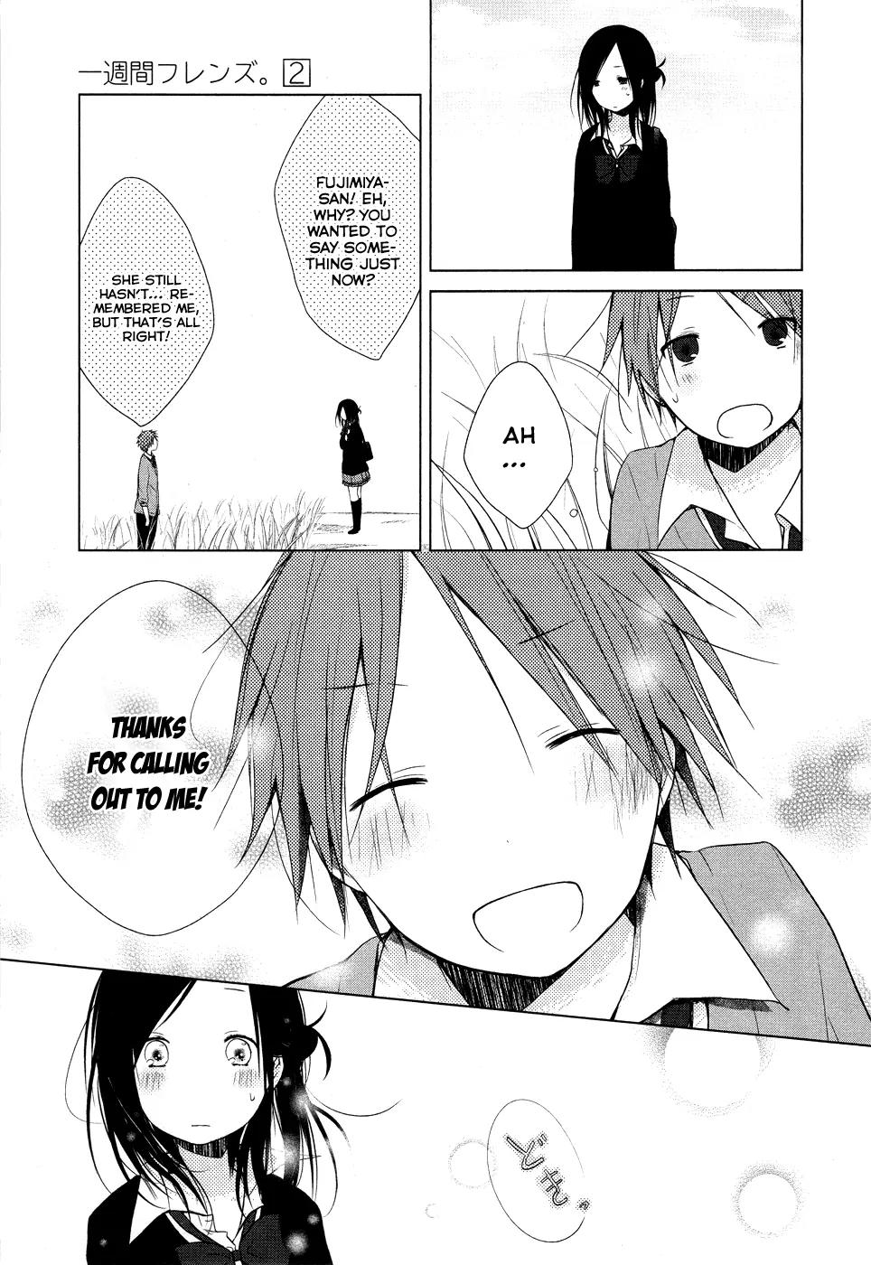 Isshuukan Friends Chapter 5 page 18 - Chapter 5: A certain friend