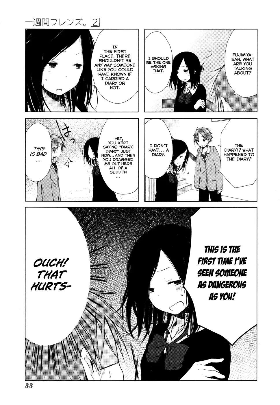 Isshuukan Friends Chapter 5 page 4 - Chapter 5: A certain friend