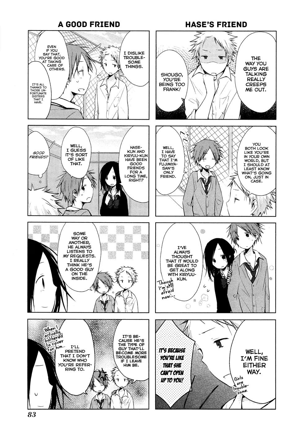 Isshuukan Friends Chapter 6.1 page 4 - Chapter 6.1: A Certain Week in "One Week Friends"