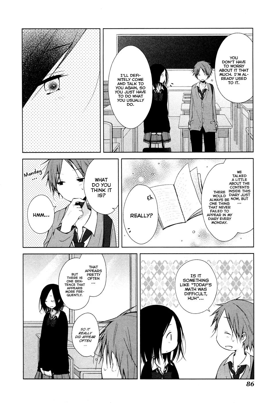 Isshuukan Friends Chapter 6.1 page 7 - Chapter 6.1: A Certain Week in "One Week Friends"
