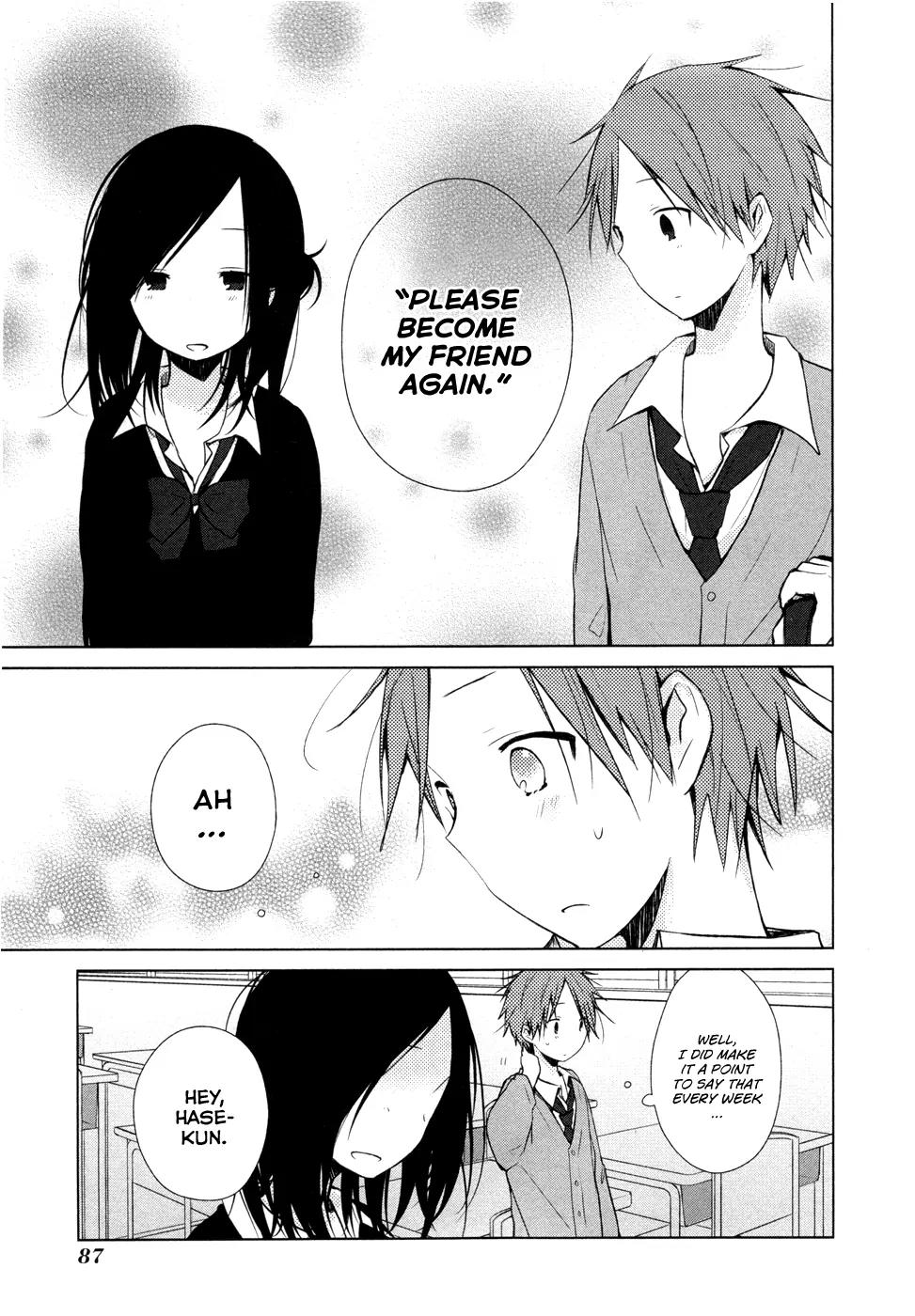 Isshuukan Friends Chapter 6.1 page 8 - Chapter 6.1: A Certain Week in "One Week Friends"