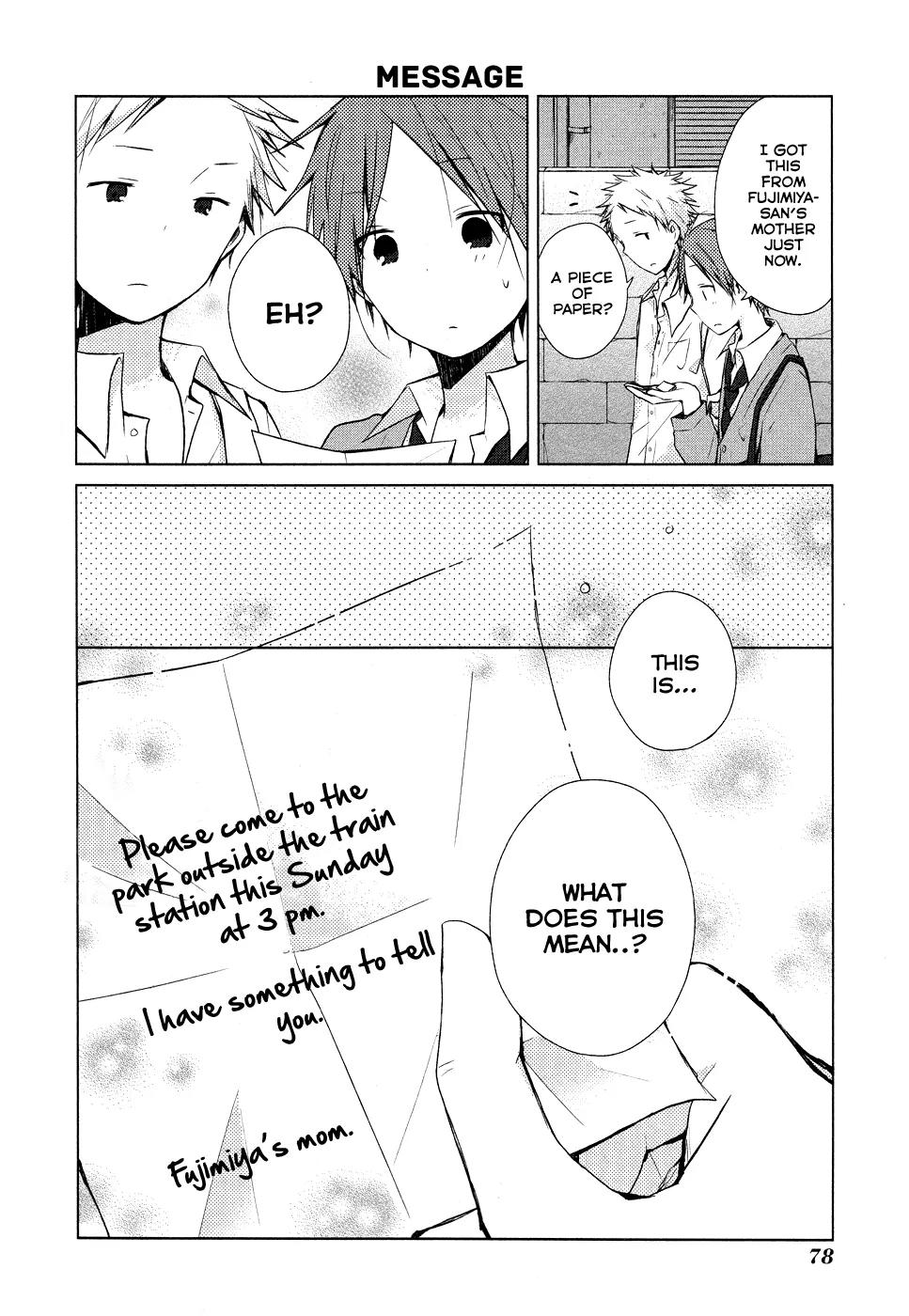 Isshuukan Friends Chapter 6 page 17 - Chapter 6: At a Friend'd House