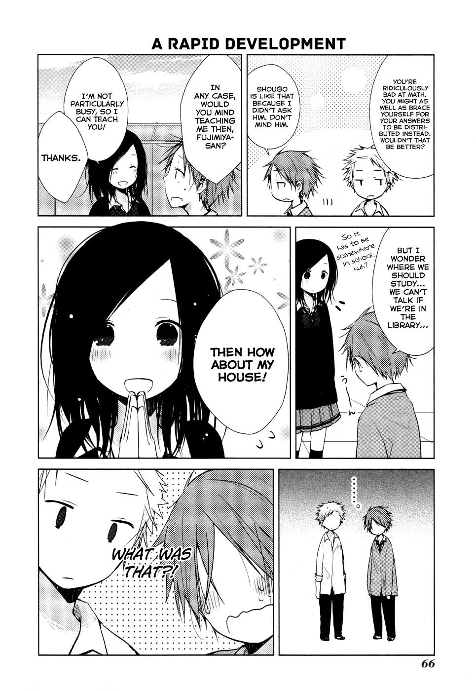Isshuukan Friends Chapter 6 page 5 - Chapter 6: At a Friend'd House