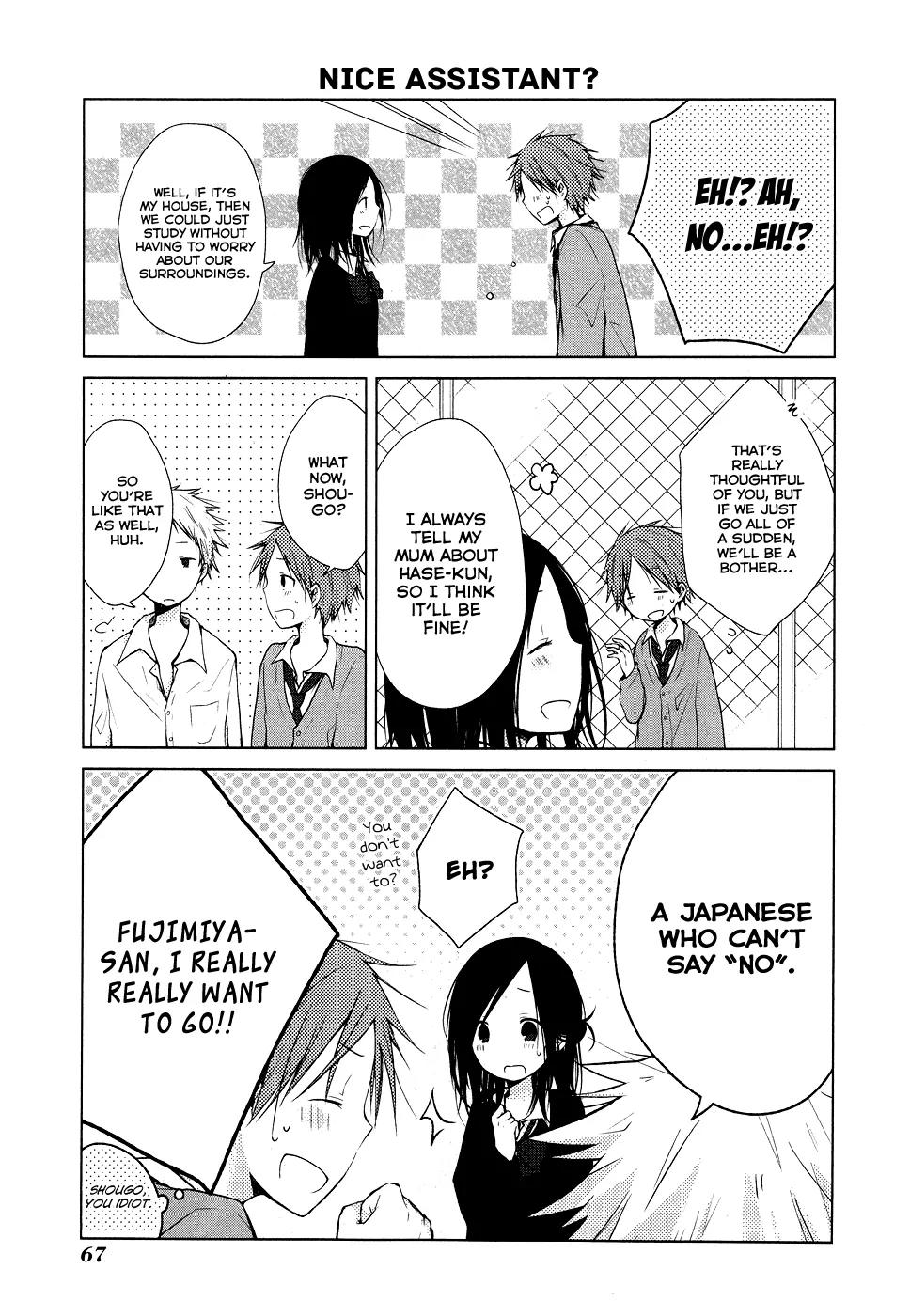 Isshuukan Friends Chapter 6 page 6 - Chapter 6: At a Friend'd House
