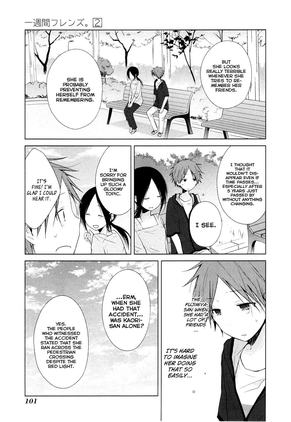 Isshuukan Friends Chapter 7 page 13 - Chapter 7: A Friend's Mom