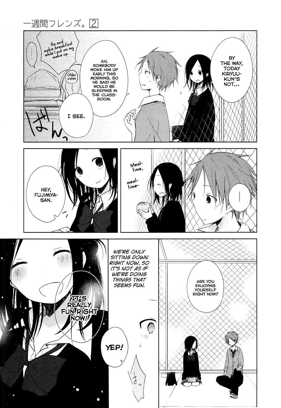 Isshuukan Friends Chapter 7 page 19 - Chapter 7: A Friend's Mom