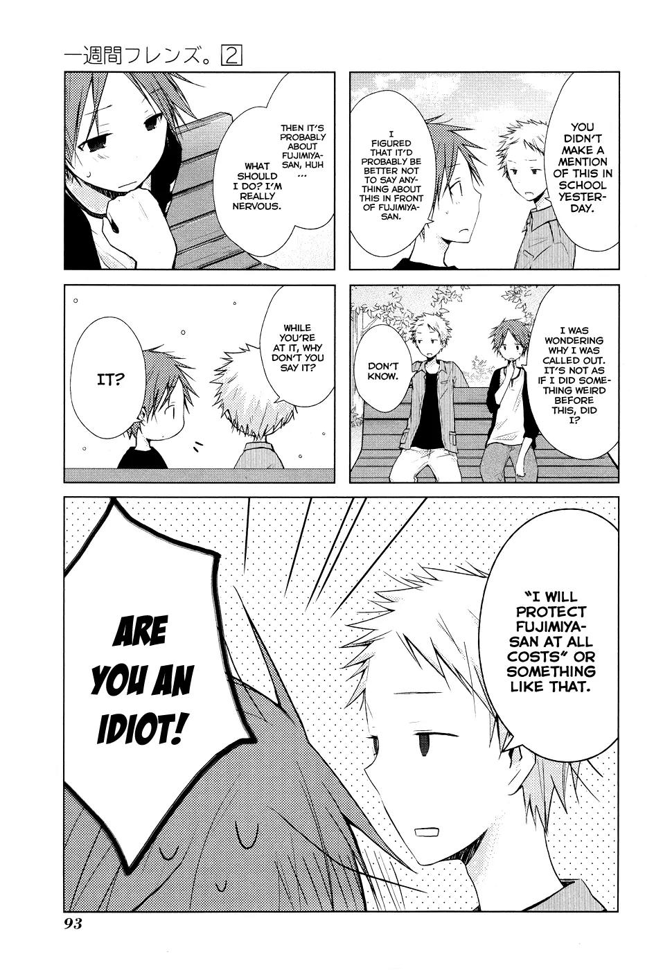 Isshuukan Friends Chapter 7 page 5 - Chapter 7: A Friend's Mom