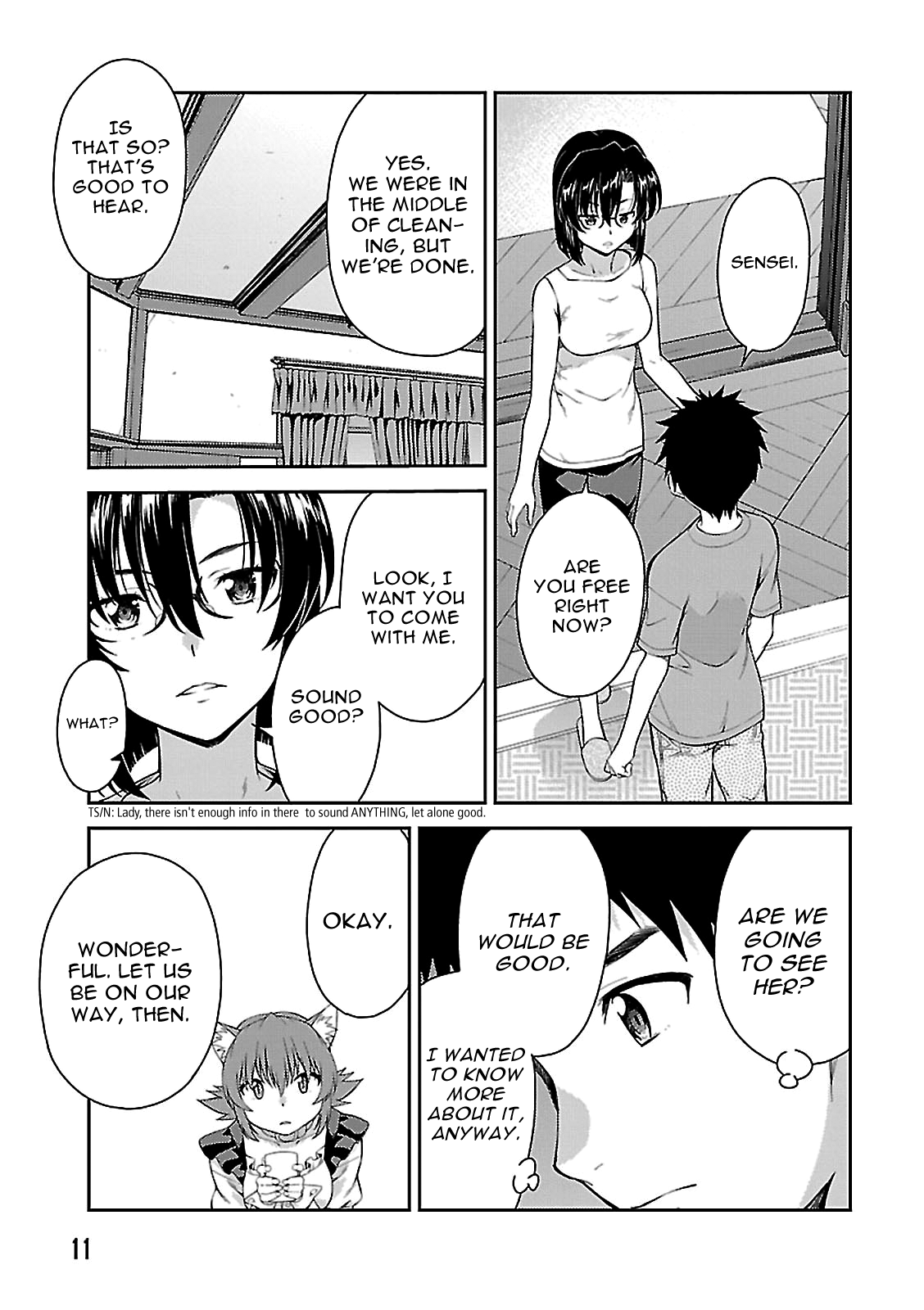 Isuca Chapter 52 page 12 - Chapter 52: The night before (1)