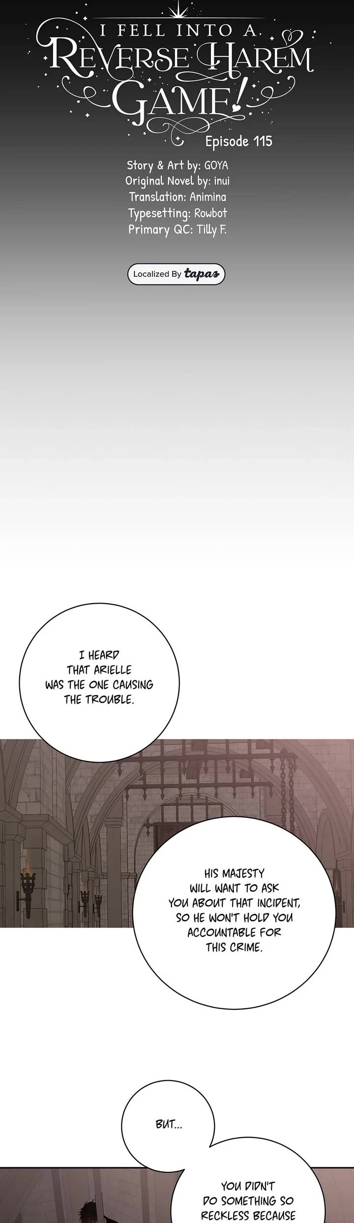 It Looks Like I’ve Fallen into the World of a Reverse Harem Game Chapter 115 page 5 - Chapter 115: Wait for Me [End of Season 3]