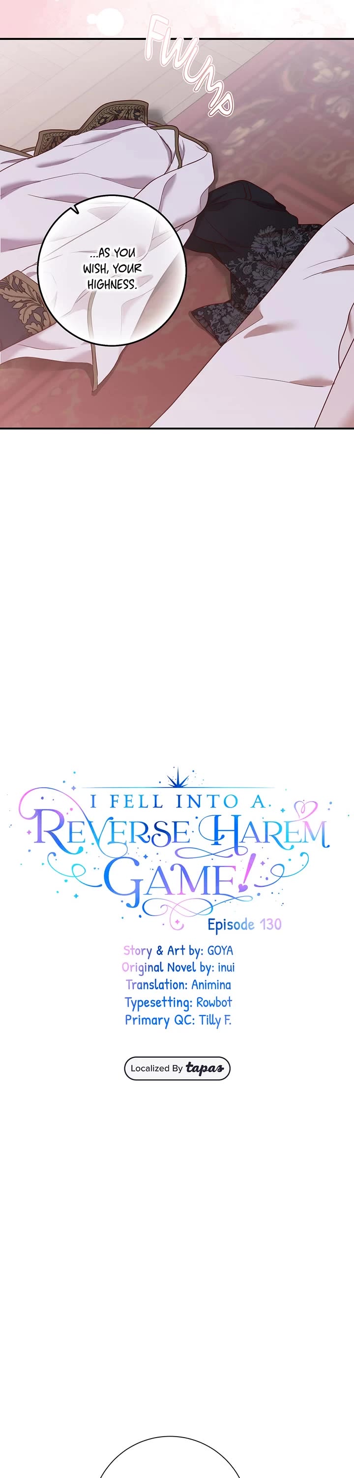 It Looks Like I’ve Fallen into the World of a Reverse Harem Game Chapter 130 page 3 - Chapter 130: A Blank Page