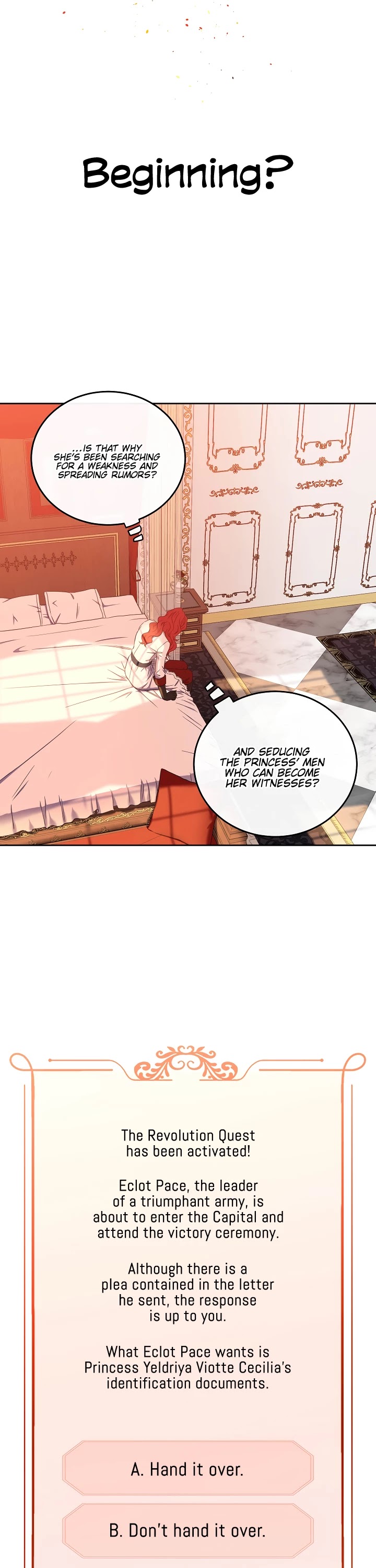It Looks Like I’ve Fallen into the World of a Reverse Harem Game Chapter 21 page 35 - Chapter 21