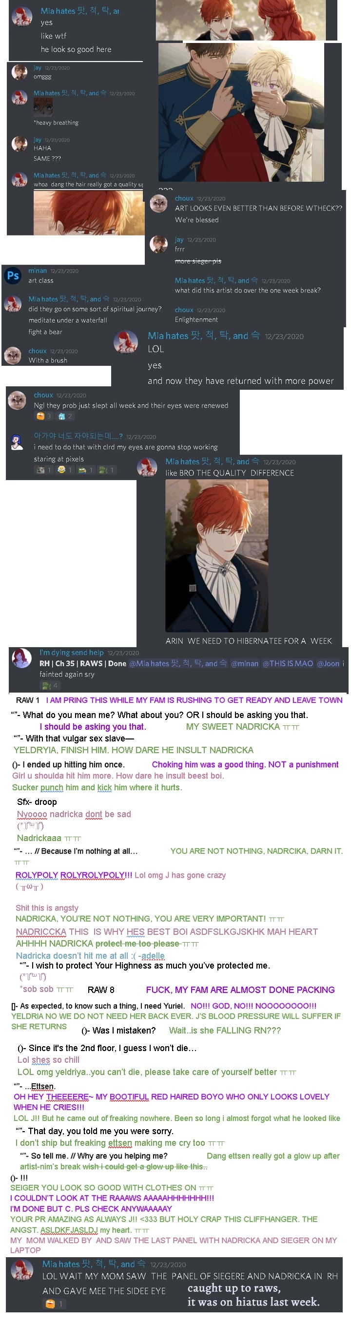 It Looks Like I’ve Fallen into the World of a Reverse Harem Game Chapter 35 page 36 - Chapter 35