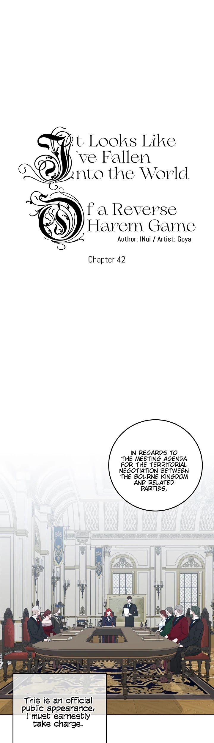 It Looks Like I’ve Fallen into the World of a Reverse Harem Game Chapter 42 page 1 - Chapter 42