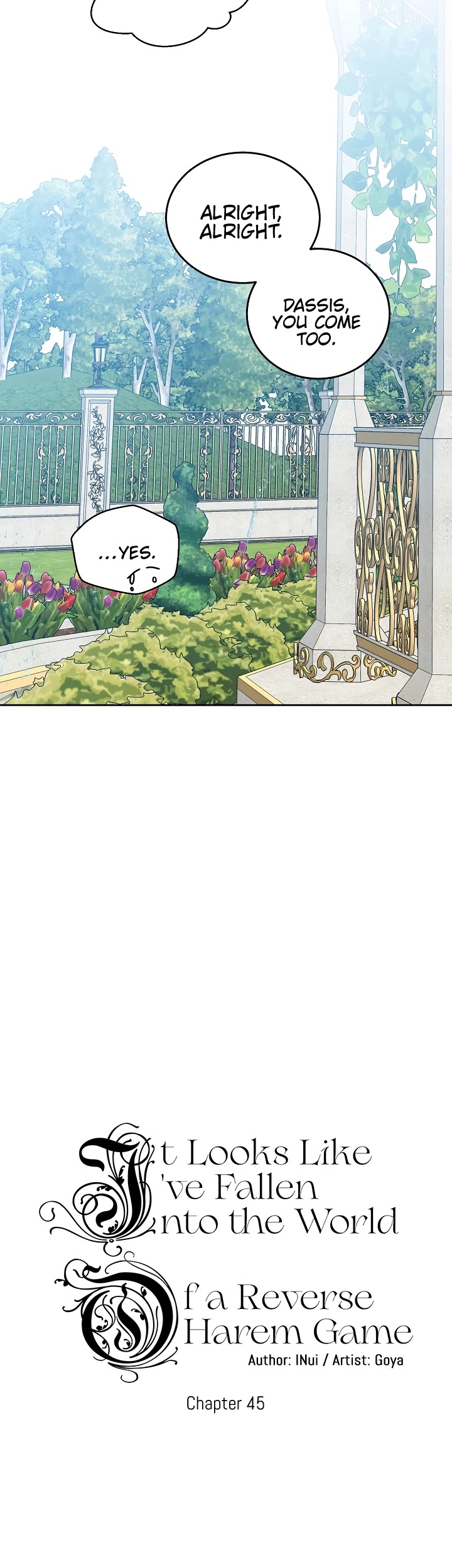 It Looks Like I’ve Fallen into the World of a Reverse Harem Game Chapter 45 page 10 - Chapter 45