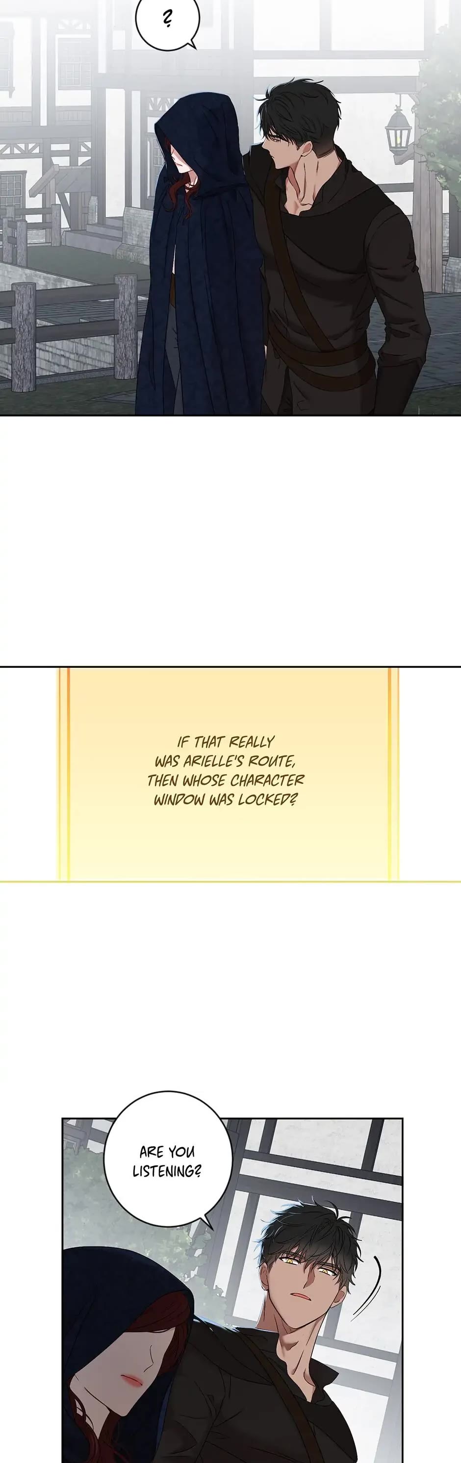 It Looks Like I’ve Fallen into the World of a Reverse Harem Game Chapter 64 page 34 - Chapter 64: Locked Window