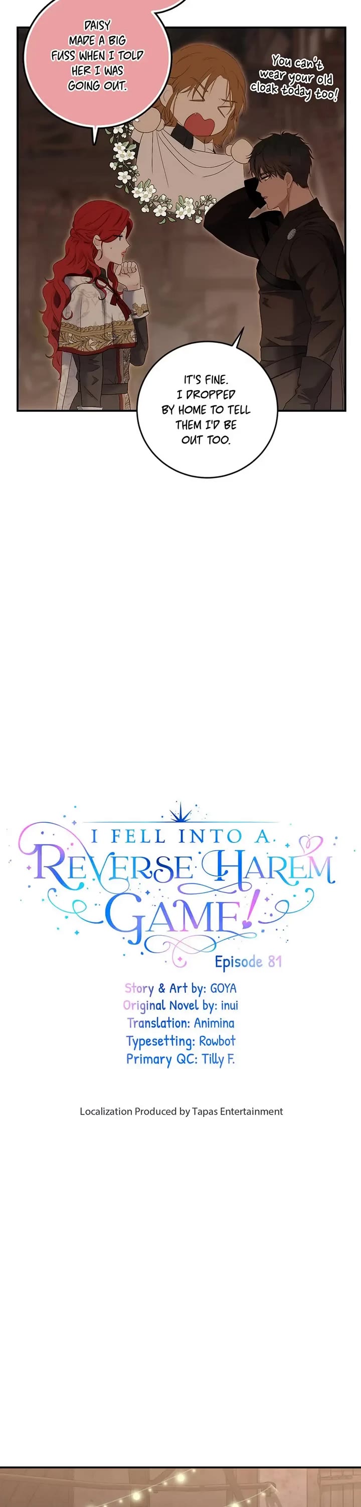 It Looks Like I’ve Fallen into the World of a Reverse Harem Game Chapter 81 page 3 - Chapter 81: I Guess I Like You