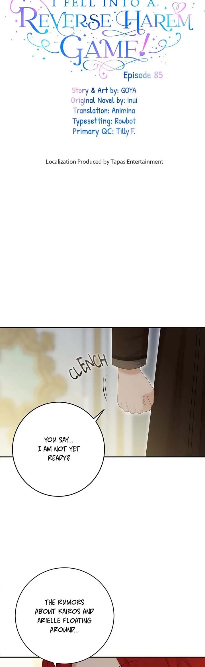 It Looks Like I’ve Fallen into the World of a Reverse Harem Game Chapter 85 page 5 - Chapter 85: Not As Planned