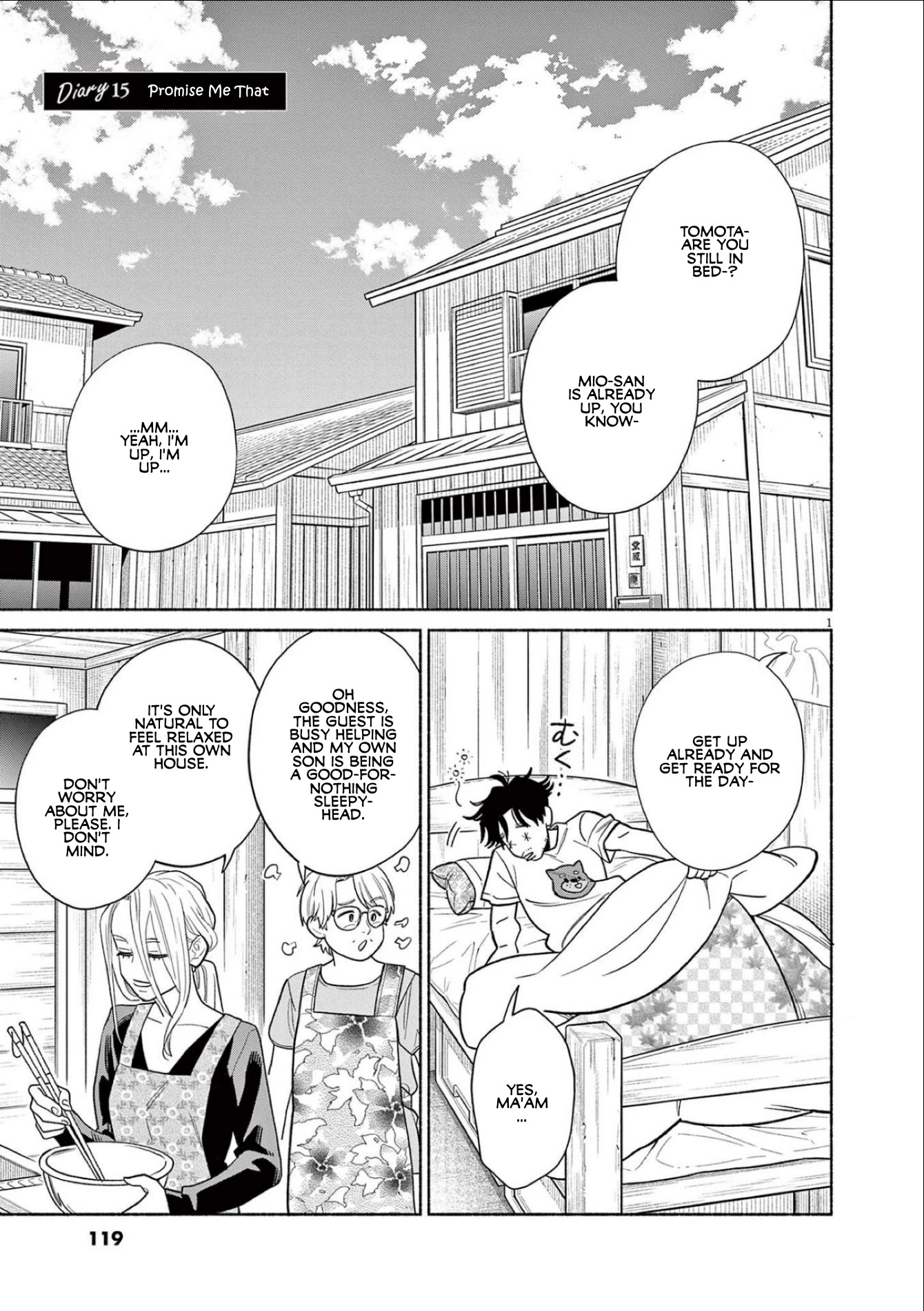 It Looks Like My Son Has Been Reincarnated into Another World Chapter 15 page 1 - Chapter 15: Promise Me That.